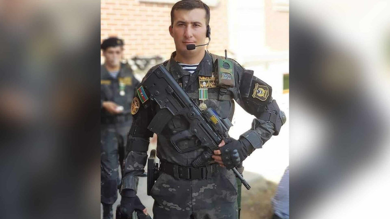 Silahlı basqın edən şəxsin yeni kamera görüntüsü