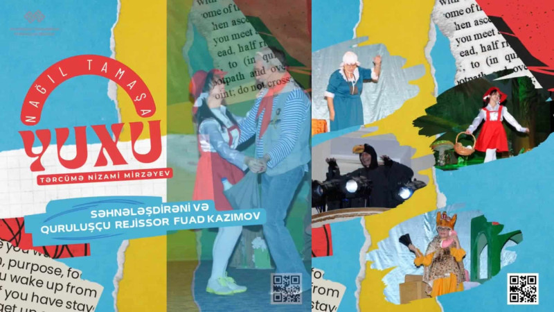 Sumqayıt teatrında yeni uşaq tamaşasına baxış keçirilib