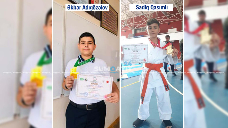 Məktəbli idmançılarımız çempion olublar