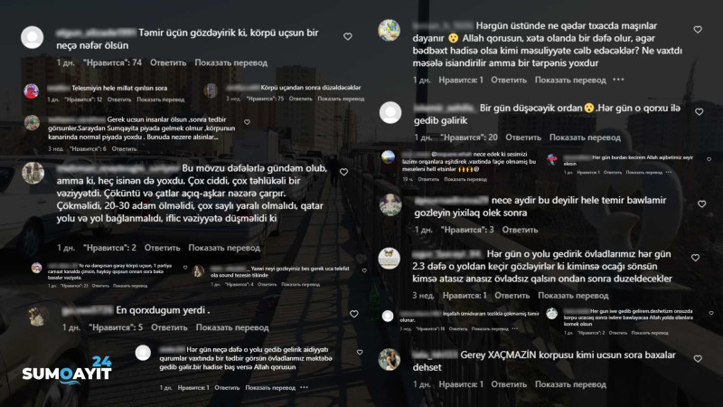 “Saray” körpüsündən şikayətlər səngimir