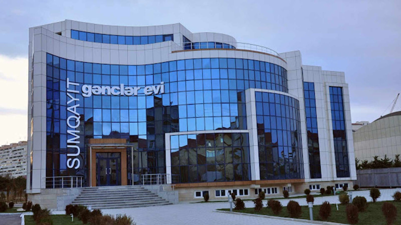 Sumqayıt Gənclər Evinin həftəlik afişası
