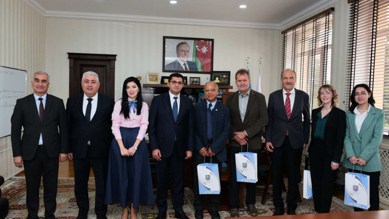 Almaniya agentliyinin nümayəndələri SDU-da olublar