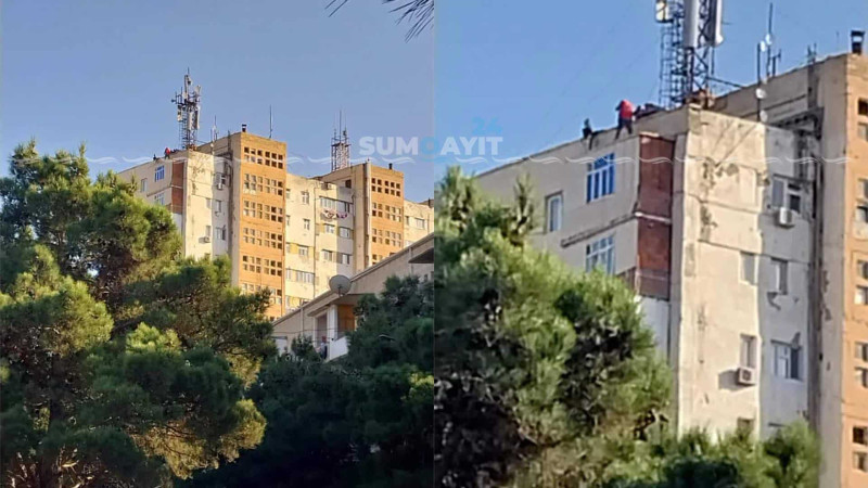 İntihara cəhd edən kişi xilas edilib