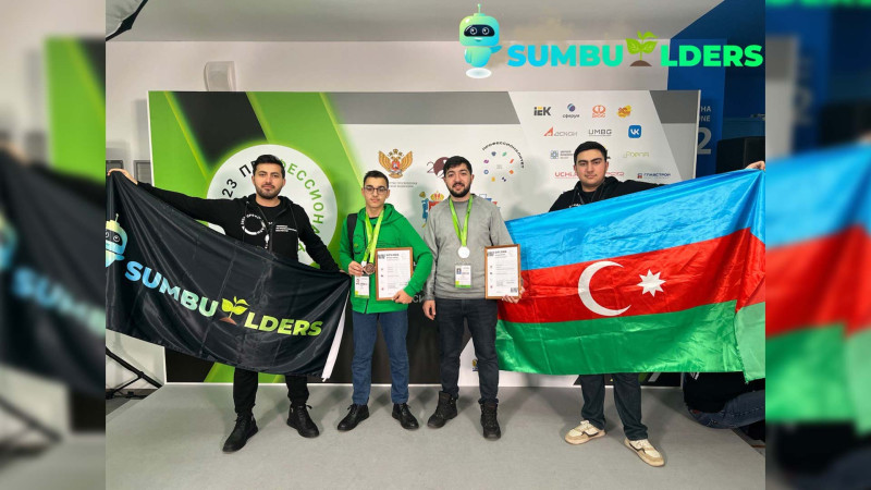 “SUMbuilders” beynəlxalq yarışda 100%-lik nəticə göstərib