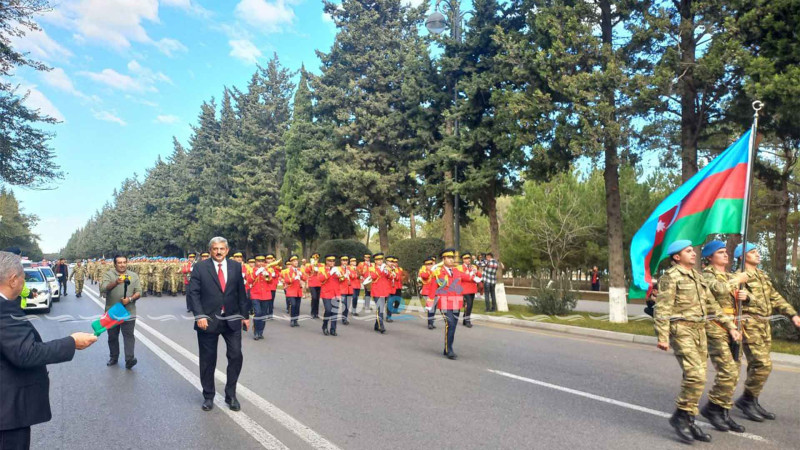 Sumqayıt böyük Zəfəri qeyd edir