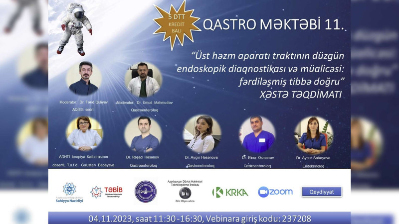 Sumqayıtda qastroenterologiya üzrə görüş təşkil olunacaq