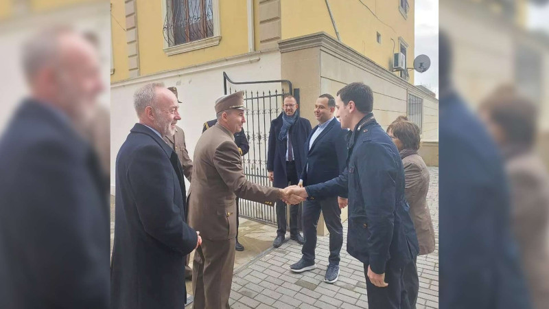Xarici ölkələrin nümayəndələri alman məzarlığını ziyarət ediblər