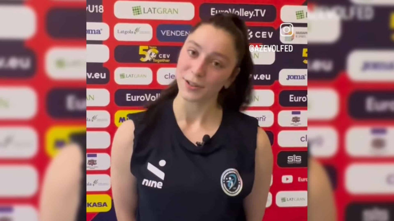 Voleybolçumuz beynəlxalq turnirdə mübarizə aparır