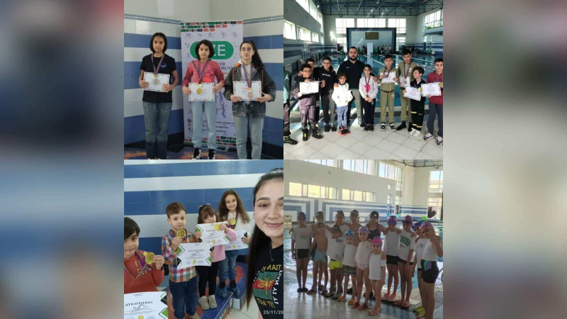 Sumqayıt Olimpiya İdman Kompleksinin tələbələri yarışda fərqləniblər