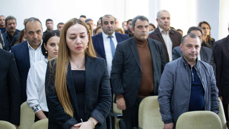 Tibb işçiləri Zəfər Günü ilə əlaqəli tədbirə qatılıblar