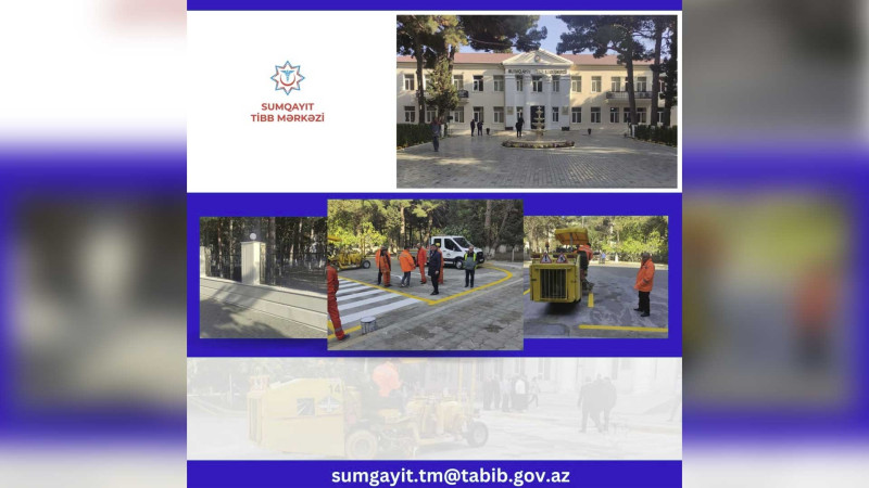 Təcili Tibbi Yardım Xəstəxanası abadlaşdırılır