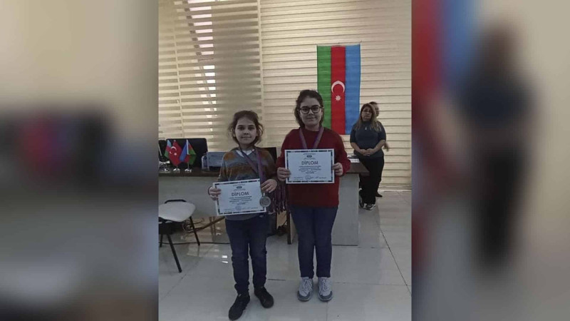 Məktəblilərimiz şahmat yarışında medal qazanıblar