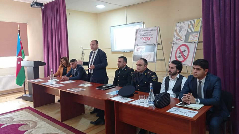 Yeniyetmələrə narkomaniya və dini radikalizmin törətdiyi fəsadlardan danışılıb