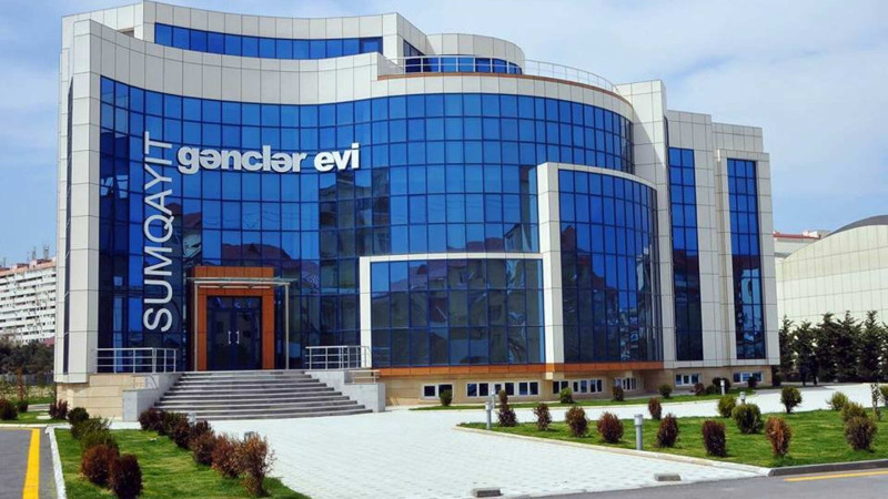 Sumqayıt Gənclər Evinin həftəlik afişası
