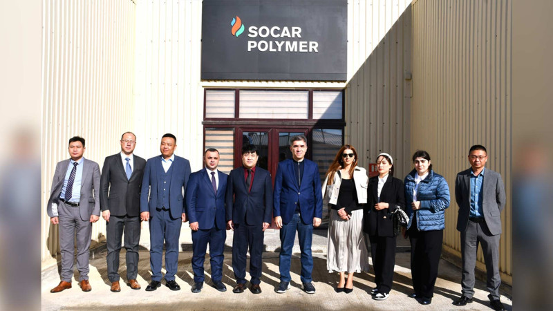 Çinli qonaqlar Sumqayıtda görüş keçiriblər