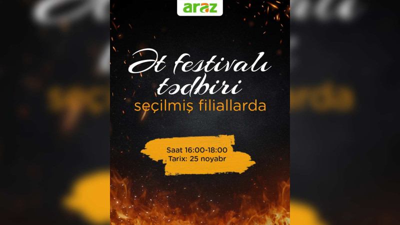 Sumqayıt və Sarayda “Ət” festivalı baş tutacaq