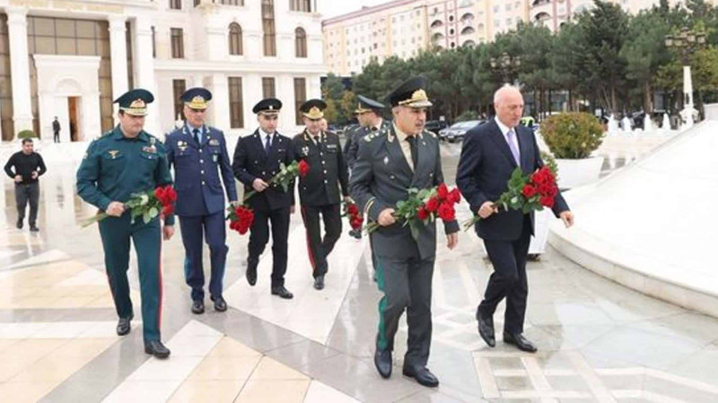 Hərbi Prokurorluğun rəhbər şəxsləri Sumqayıtda təbdir keçiriblər