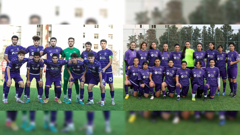 Xanım futbolçularımız və əvəzedicilər parlaq qələbə qazanıblar