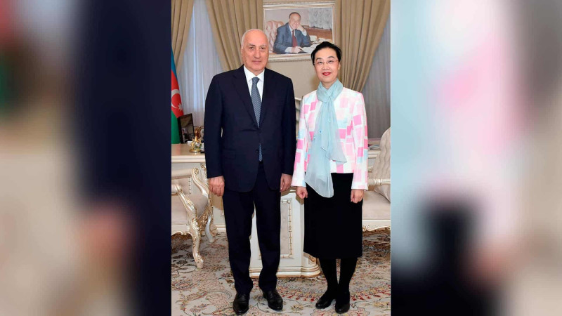 İcra başçısı Çinin səfiri ilə görüşüb