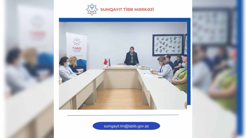 Tibb ocağında fövqəladə hadisələrlə bağlı tədbir baş tutub