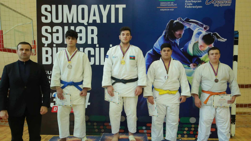Yeniyetmə cüdoçular arasında şəhər birinciliyinin qalibləri bəlli olub