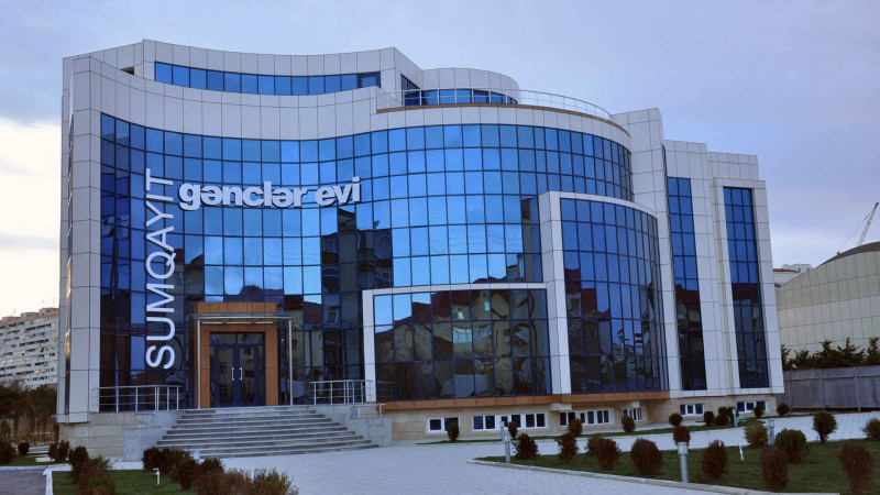 Sumqayıt Gənclər Evinin həftəlik afişası
