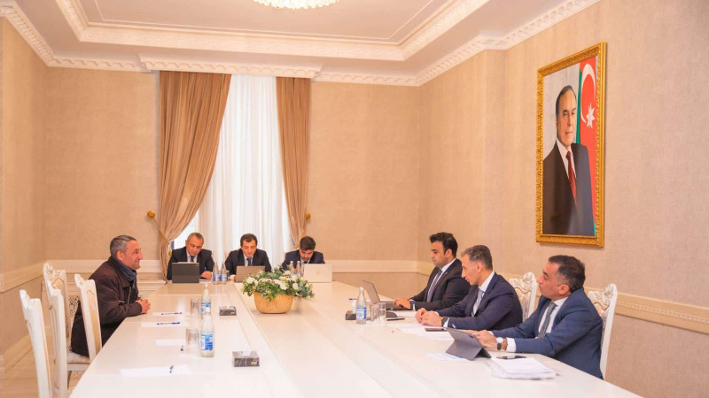Nazir şəhərimizin sakinləri ilə görüşüb