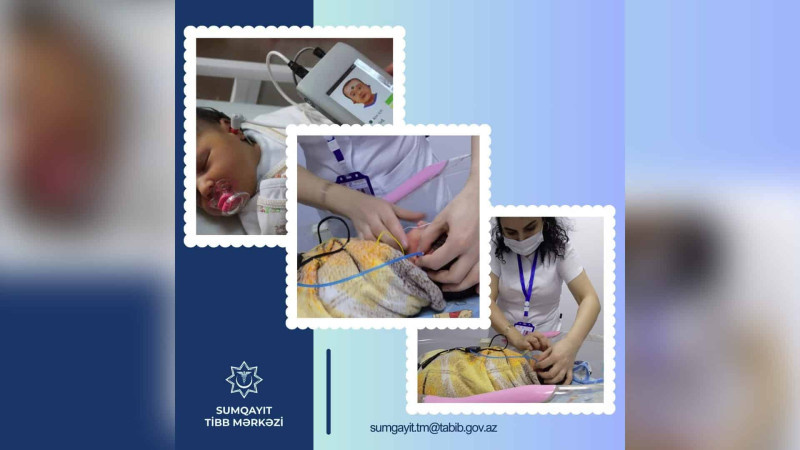 Sumqayıtda körpələr layihə çərçivəsində müayinə edilirlər