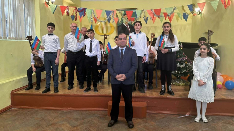 Uşaq Musiqi Məktəbində bayram konserti baş tutub