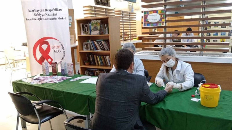 Sumqayıtda İİV-nin erkən aşkarlanması üçün müayinə aparılıb