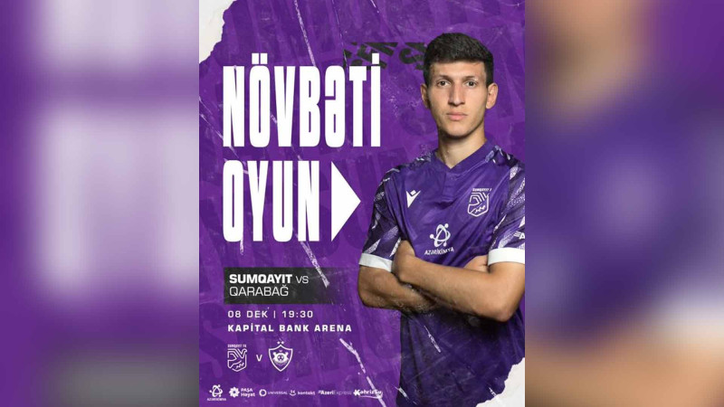 “Sumqayıt” “Qarabağ”la üzləşəcək