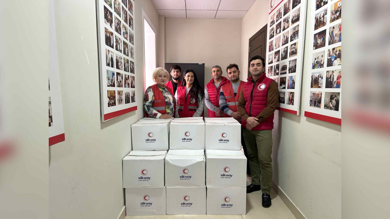 50 aztəminatlı ailə bayram sovqatları ilə sevindirilib
