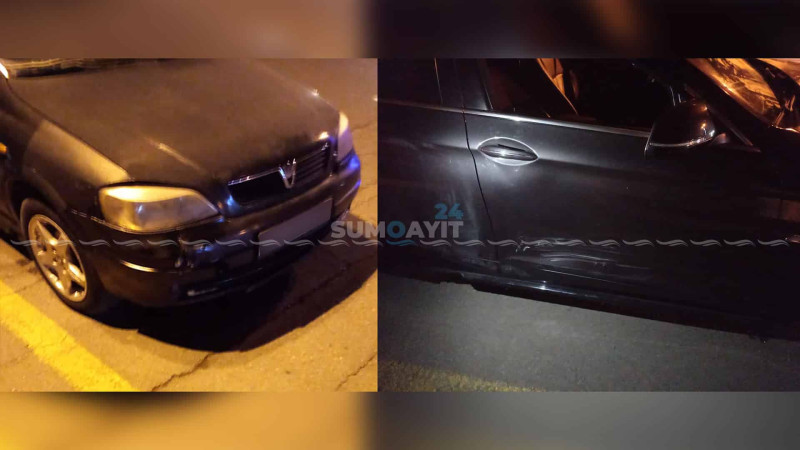 İşıqforda dayanmayan “Opel” qəza edib