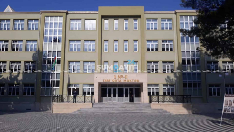 Sumqayıt məktəbində istilik sistemi işə salınıb
