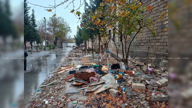 29-cu məhəllədə yataqxana sökülür