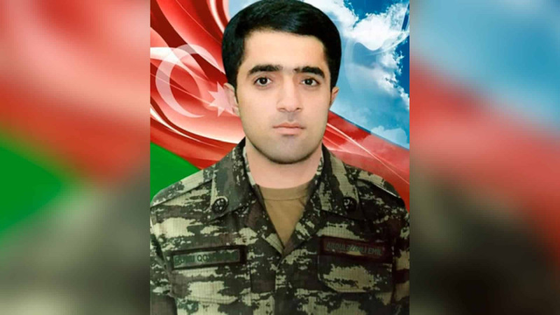 Vətən uğrunda can verən Emil Abduləzimlinin mövlududur