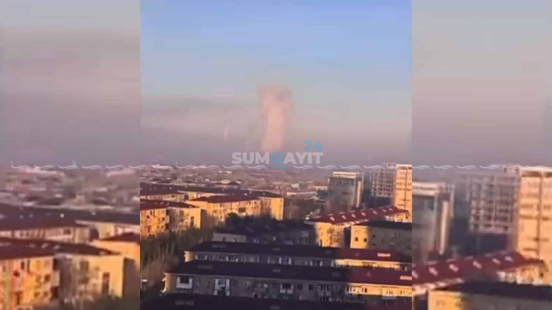 Sumqayıt səhəri “qazovka” ilə açıb – VİDEO