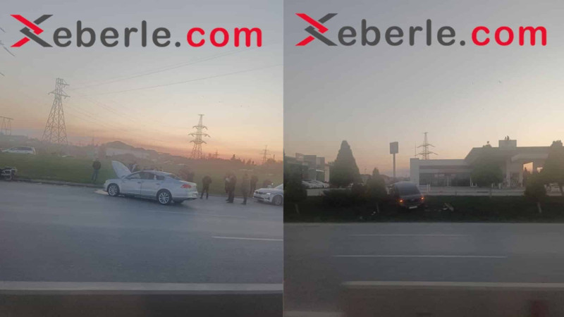 Şəhərin çıxışında qəza: sərnişin xəsarət alıb