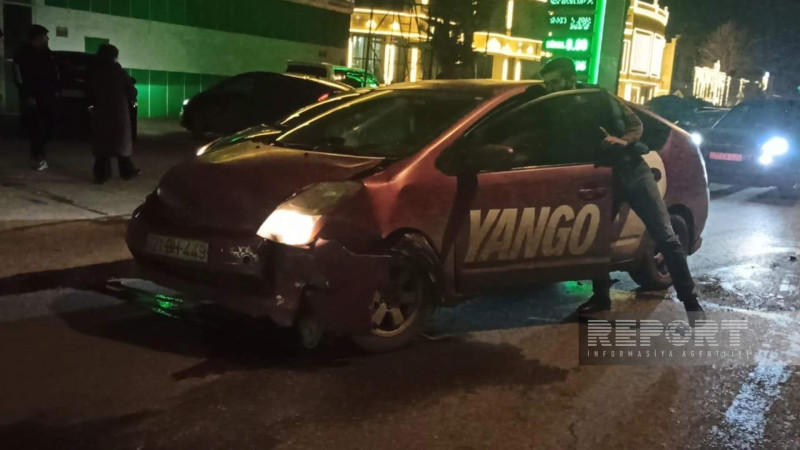 İsmət Qayıbov küçəsində 3 maşın toqquşub: yaralılar var