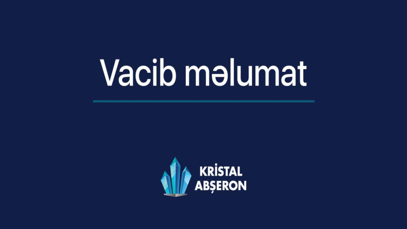 “Kristal Abşeron” şirkəti 1 milyon təzminat tələb edir