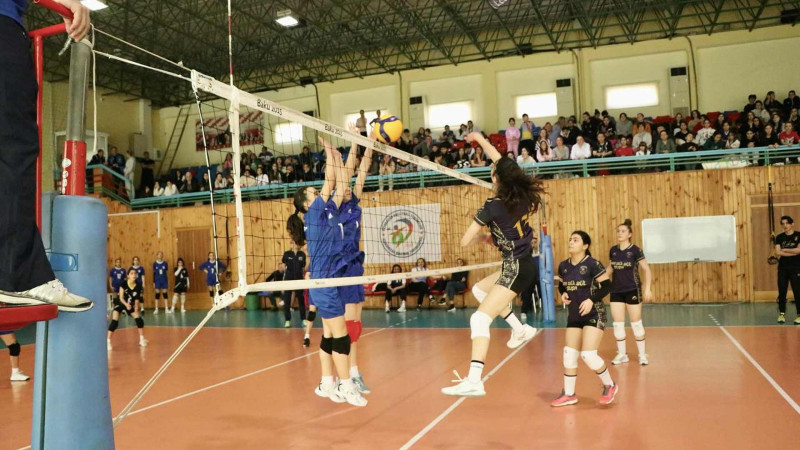 Voleybolçu qızlarımız birincilikdə qələbə qazanıblar