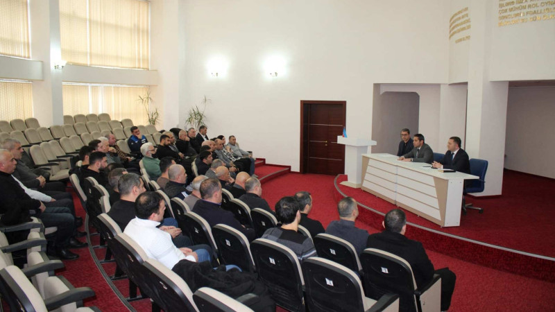 Sumqayıtda idman cəmiyyətlərinin rəhbərləri görüşüblər
