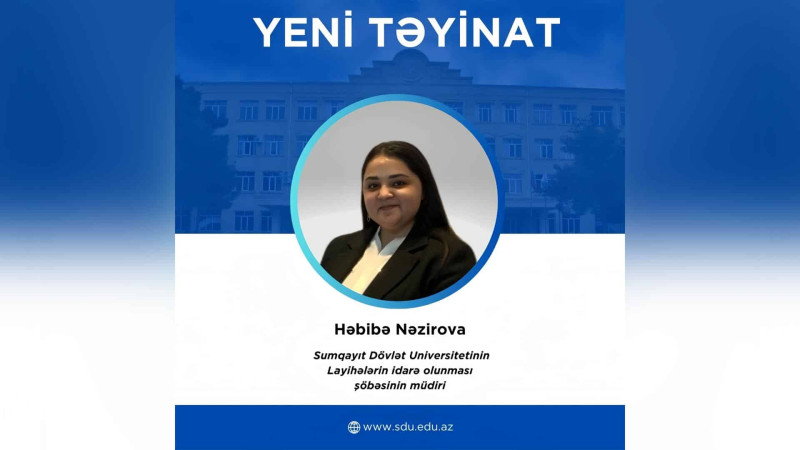 SDU-da yeni təyinat baş tutub