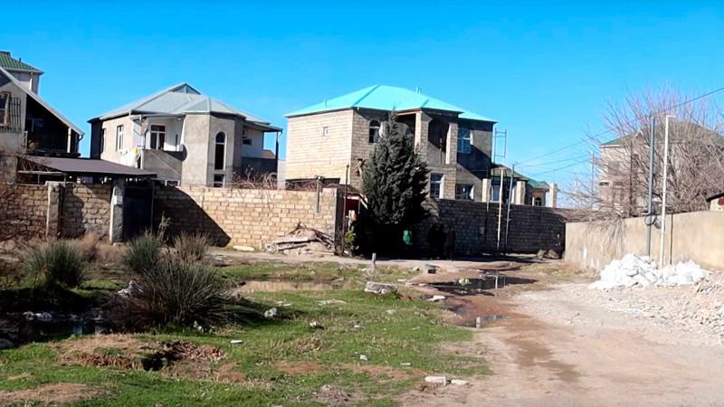 Kanalizasiya suları Corat bağlarında problemlər yaradıb