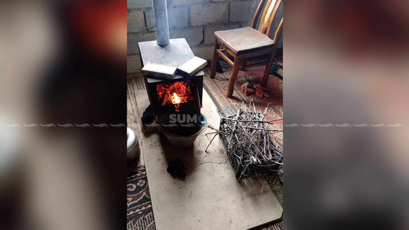 Sumqayıtda 400-ə yaxın ailə evini odunla qızdırır