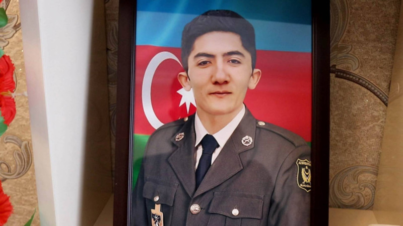 Füzuli uğrundakı döyüşlərdə şəhid olan Vüqar Məmmədovun mövlududur
