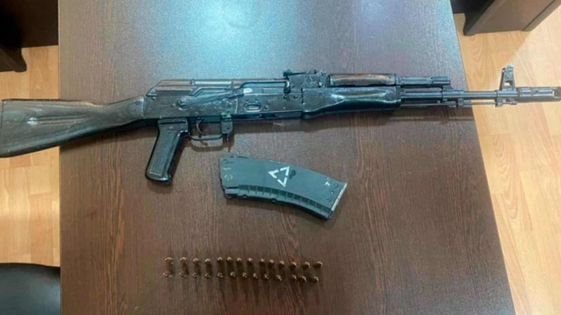 Sumqayıt sakininin üzərində odlu silah tapılıb