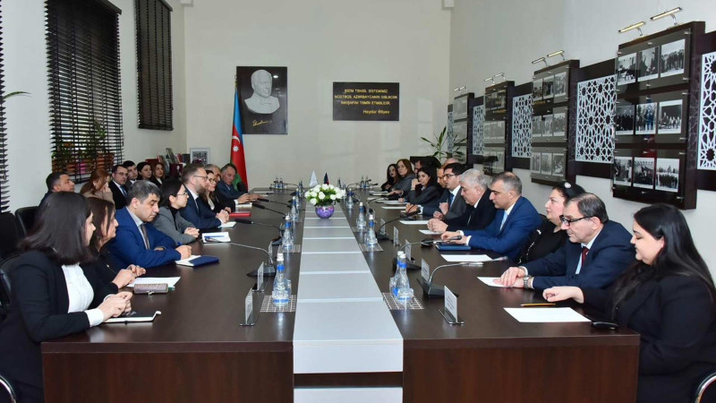 “Times Higher Education” reytinq təşkilatının nümayəndələri SDU-da olublar