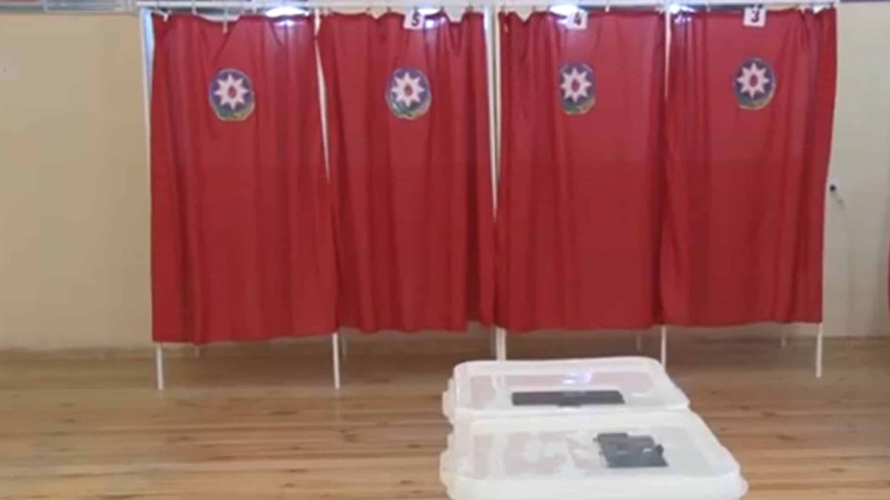 Sumqayıt 5-ci seçki dairəsinin məntəqəsində şeçicilərə lazımi şərait yaradılıb