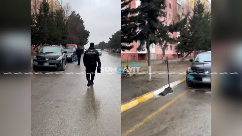 Sumqayıtın bu ərazisində nə səki var, nə də dayanacaq